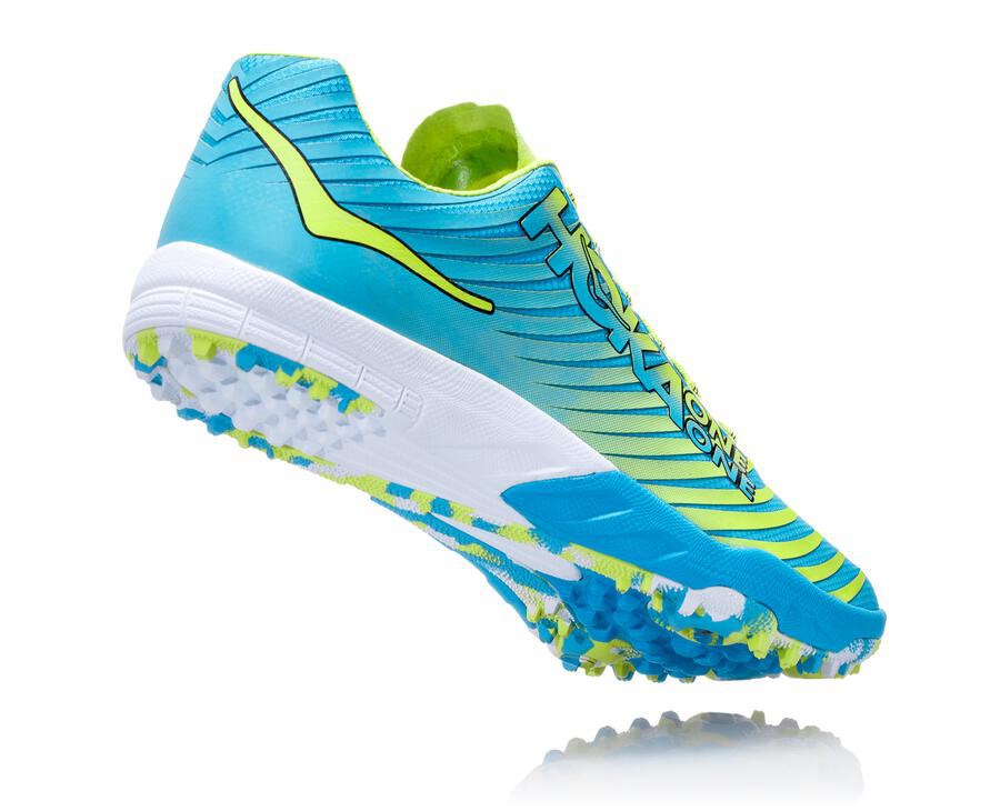 Hoka One One スニーカー レディース 青/緑 - EVO XC - AT8629715